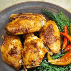 Куриные голени/бёдра/крылья в духовке