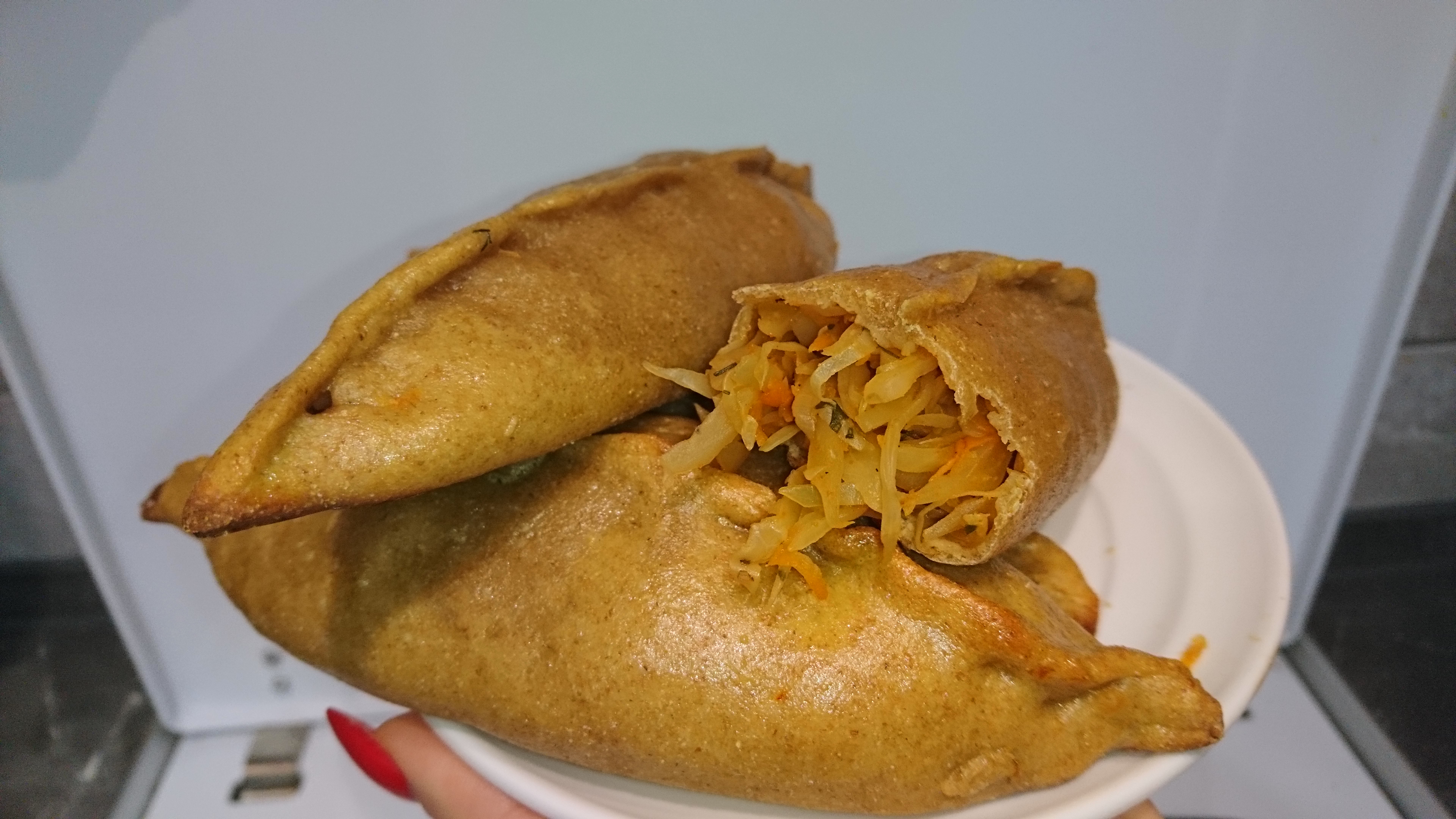 ПП пирожки с капустой