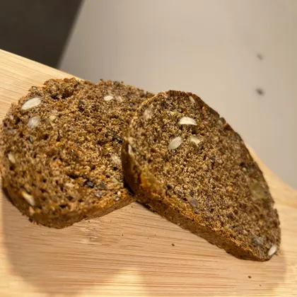 Бездрожжевой цельнозерновой ПП хлеб