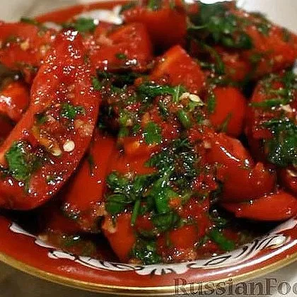 Маринованные помидоры к шашлыку-просто объеденье