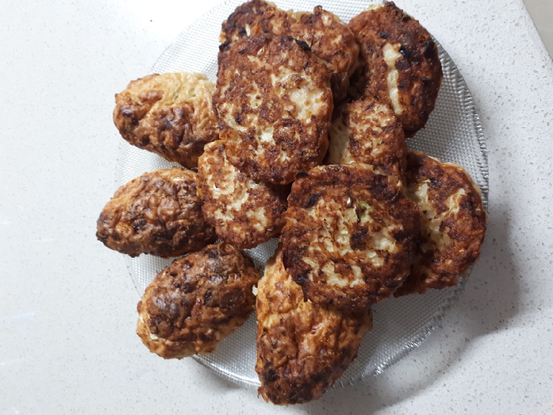 Курино-капустные котлетки