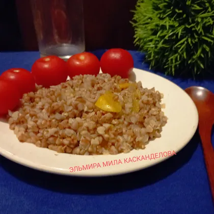 Гречка с овощами