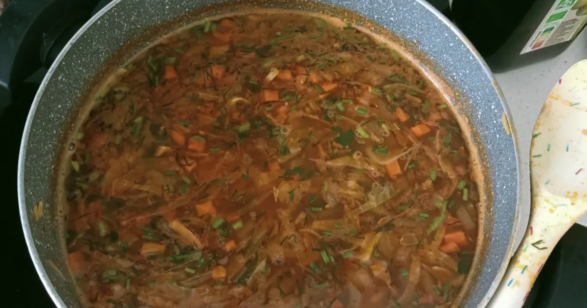 Капустняк с чечевицей рецепт с фото пошаговый от Валерия Мельник ...