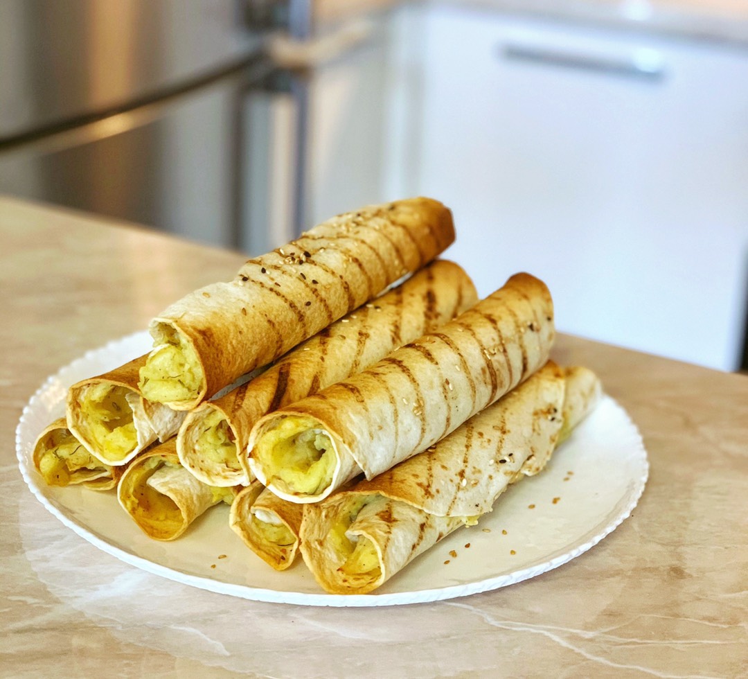 Быстрая закуска в лепёшке