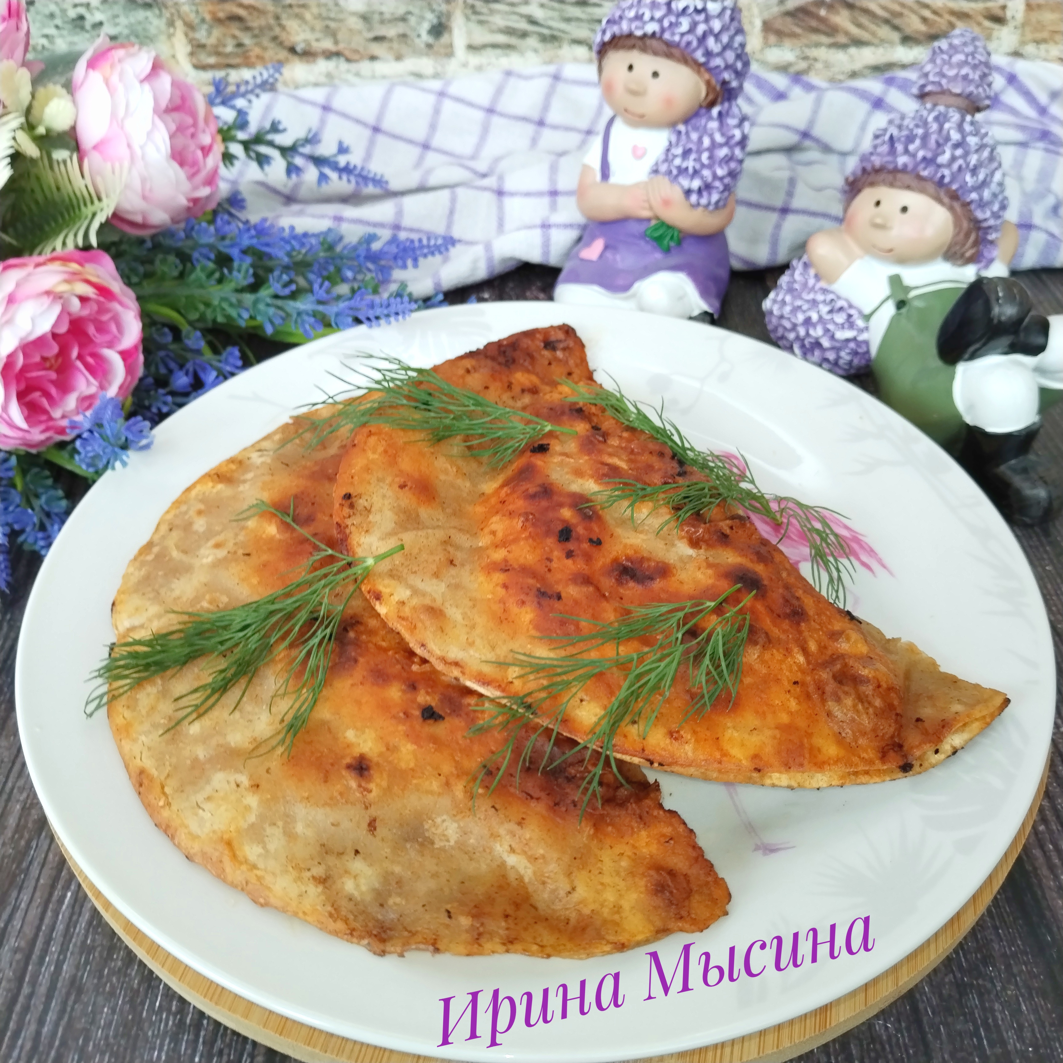 Чебуреки из лаваша или тортильи