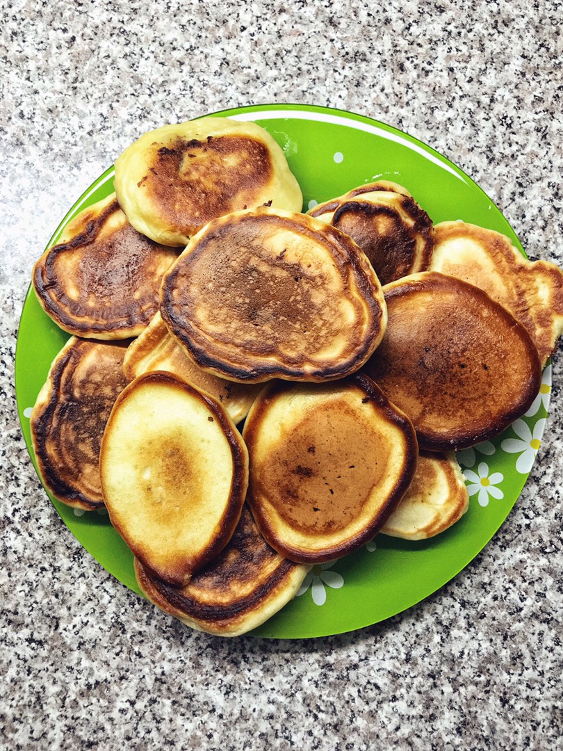 Оладьи с шоколадом 🥞🍫
