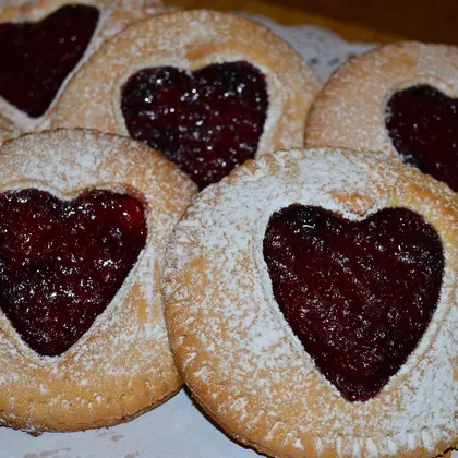 Печенье Валентинки - хрупкие и нежные сердечки