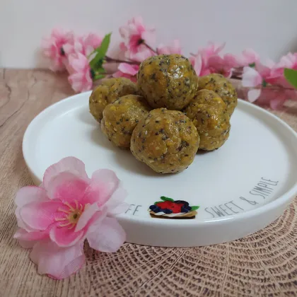 Конфеты из сушёного манго и кешью