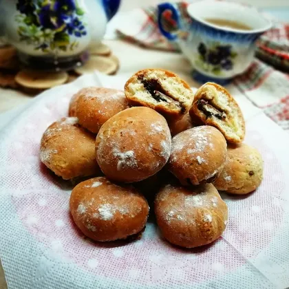 Булочки с шоколадом 🥯🍫