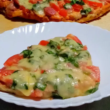 🥘 Кабачковая пицца на сковороде