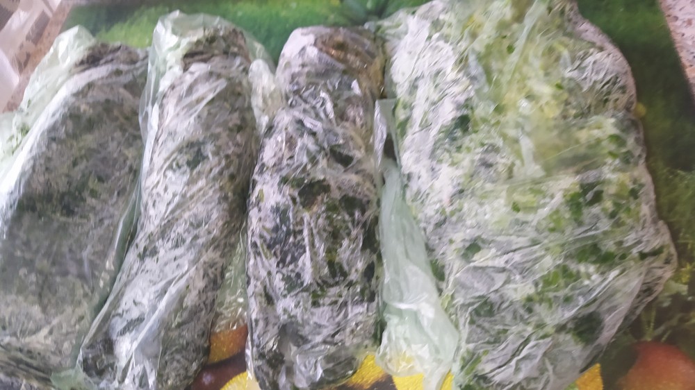 Замороженная зелень на зиму