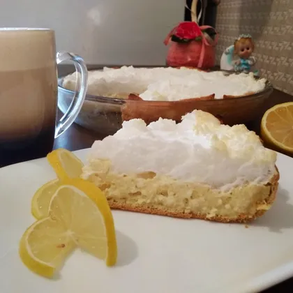 Французский тарт с творогом и лимонным курдом