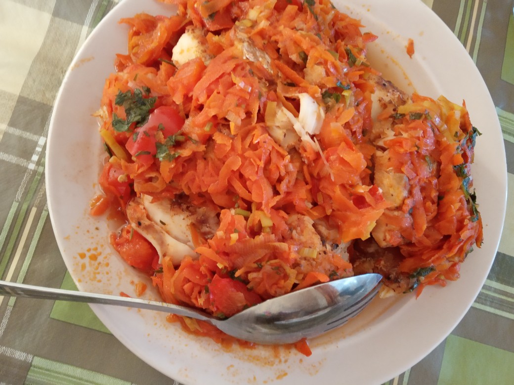 Треска под маринадом