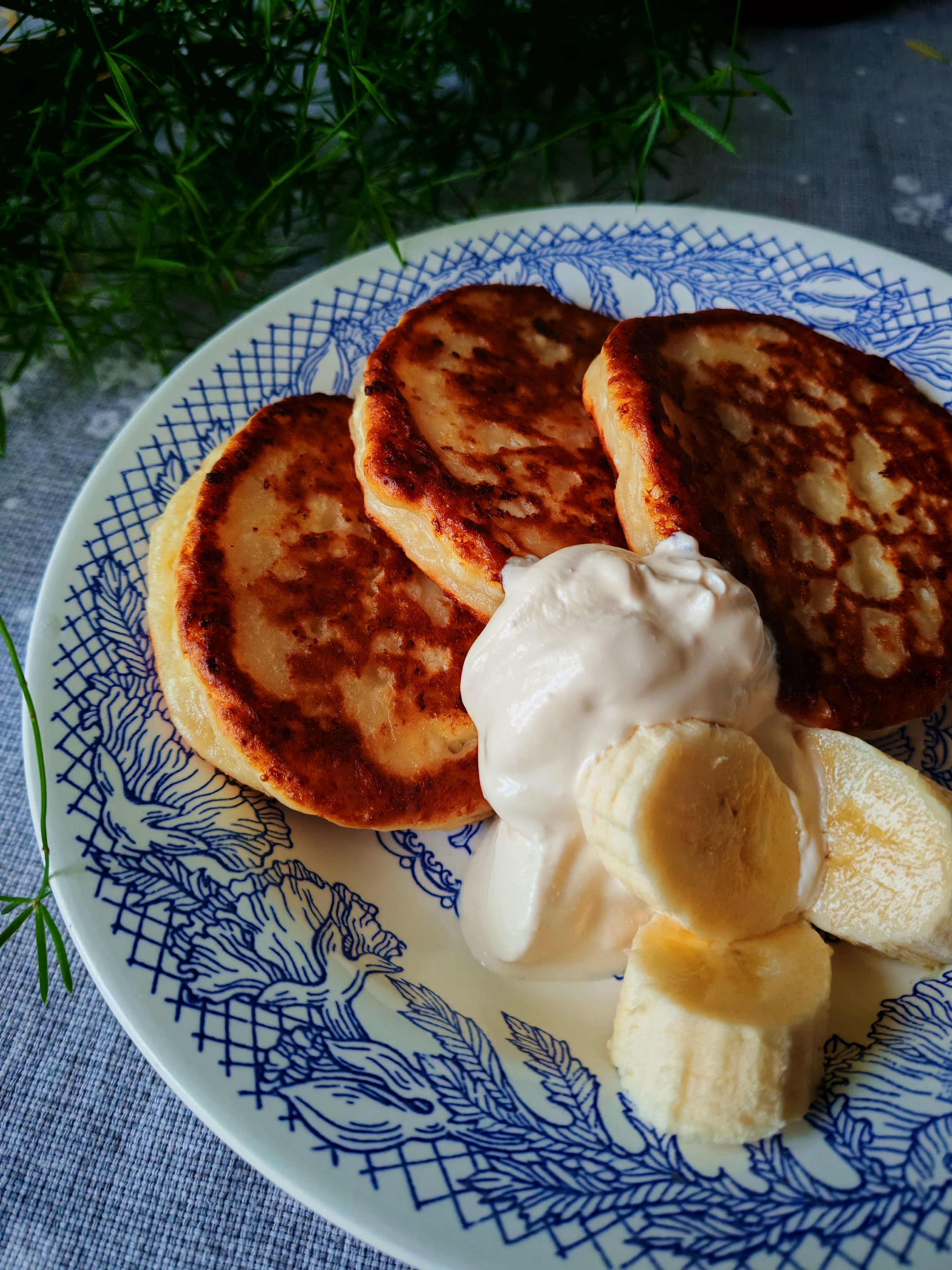 Банановые сырники