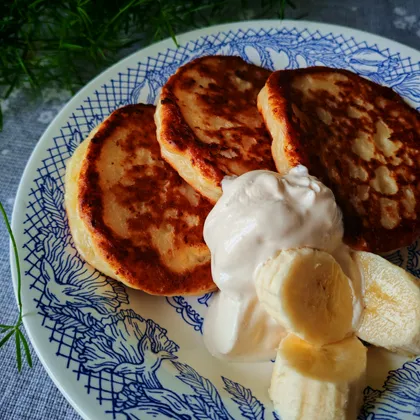 Банановые сырники