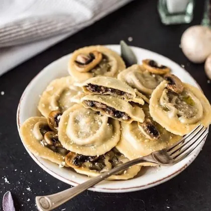 🥟ВЕГАНСКИЕ ПЕЛЬМЕНИ С ГРИБАМИ🥟