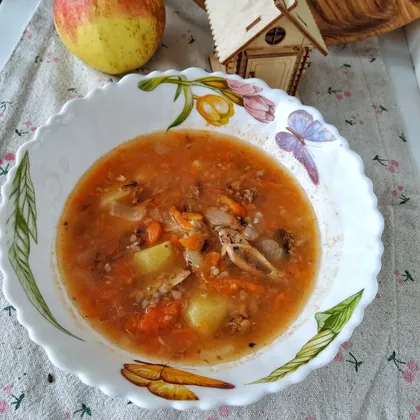 Суп из кильки в томате