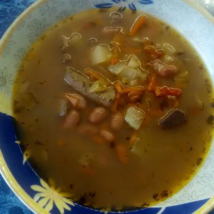 Фасолевый суп в мультиварке