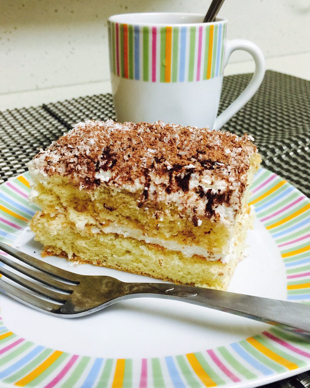 Торт с творожным кремом на Новогодний стол