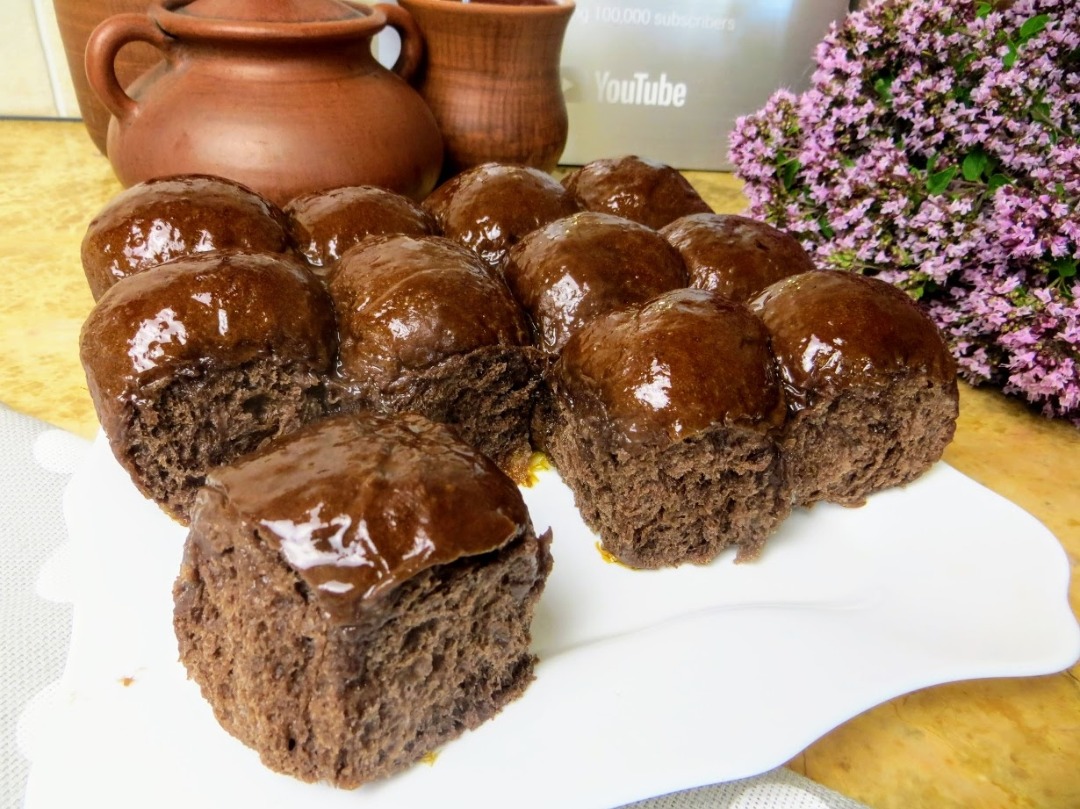 Шоколадные булочки без дрожжей: рецепт быстрой выпечки