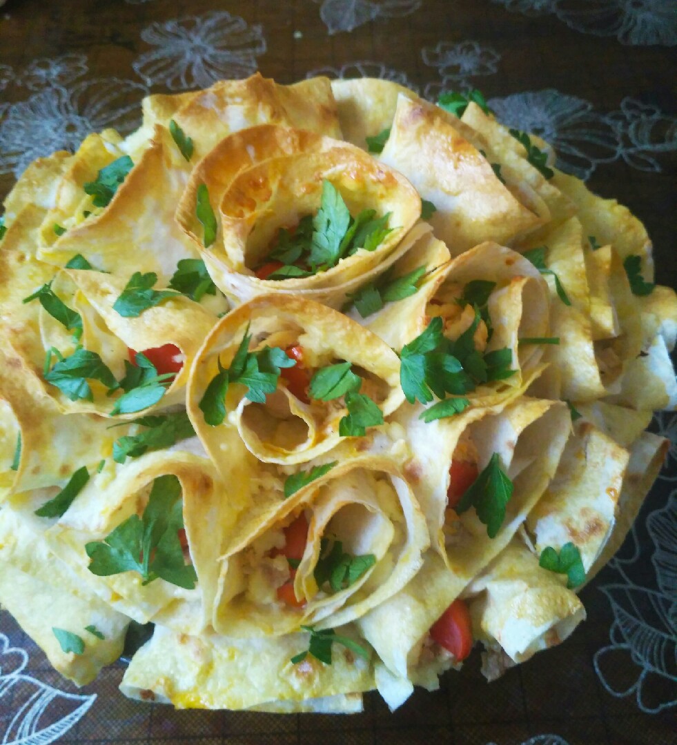 Кулёчки из лаваша