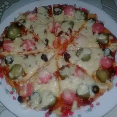 Пицца на сковороде🍕