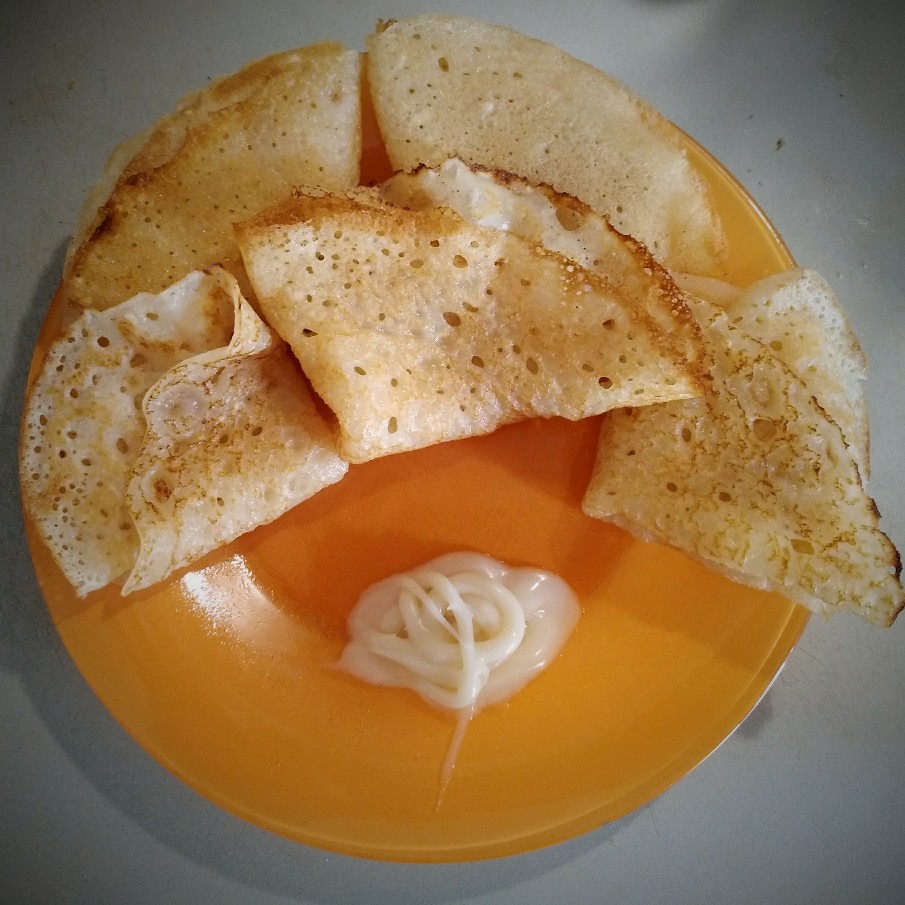Заварные блины на кефире и яйцах — рецепт с фото пошагово