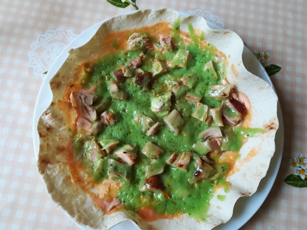 Пицца из лаваша