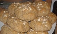 Булочки овсяные постные по-датски