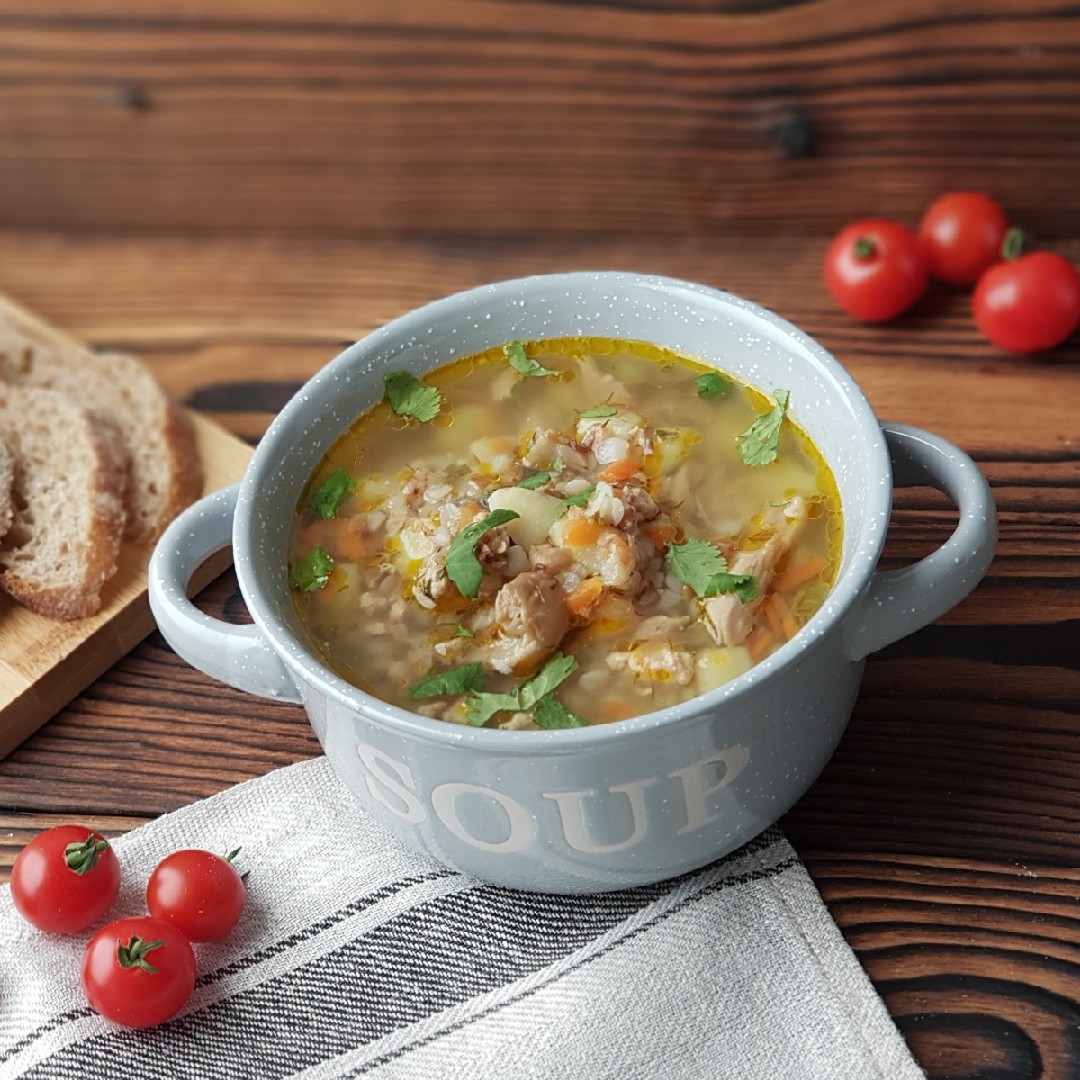 Говяжий суп с гречкой и картошкой, рецепт с фото — эталон62.рф