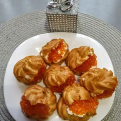 Ракушки с икрой