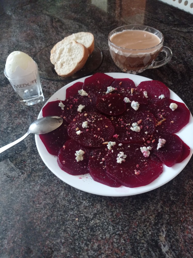 Карпаччо из свеклы