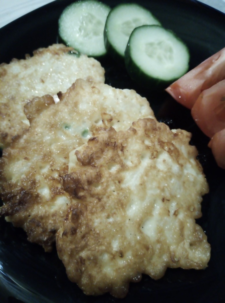 Оладьи из цветной капусты