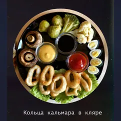 Кальмары в кляре