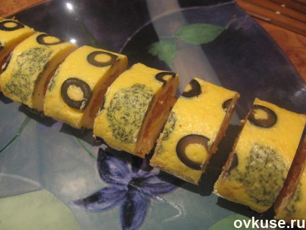 Закусочный рулет "Фантазия"