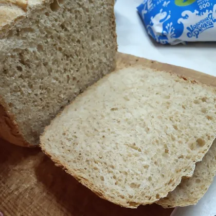 Хлеб с отрубями на сыворотке в хлебопечке