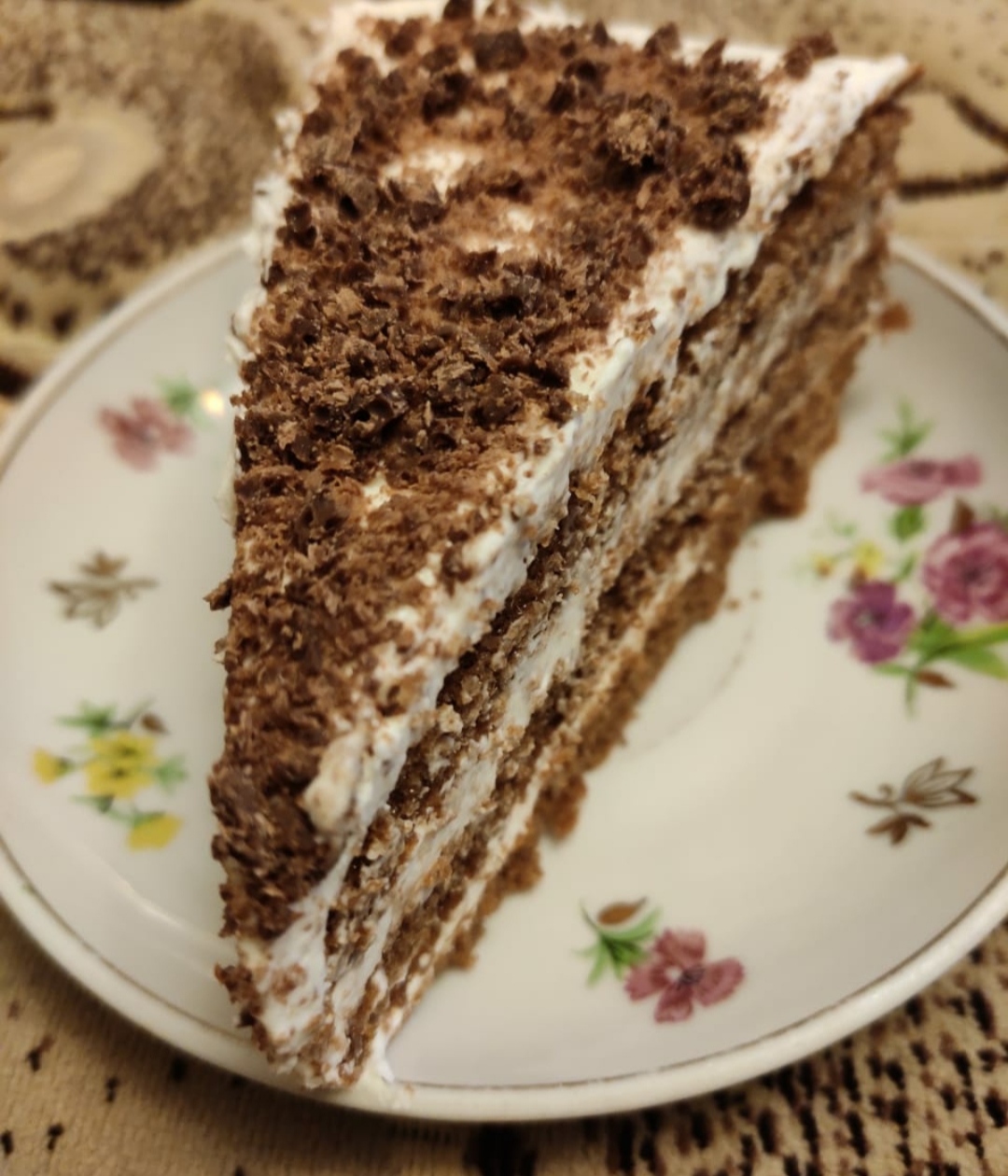 Домашний торт «Светлана» на сковороде