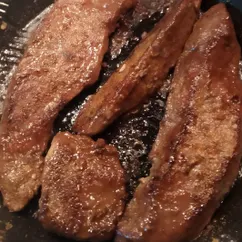 Печень с кориандром