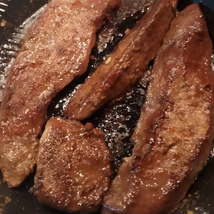 Печень с кориандром
