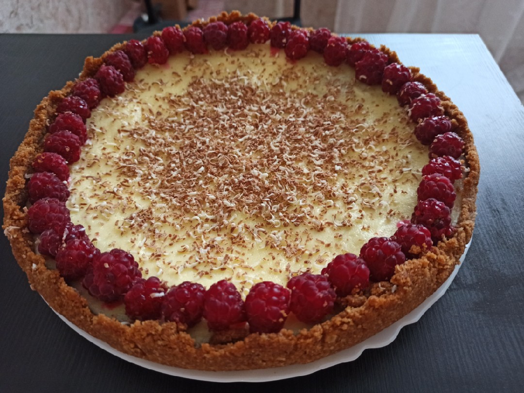 Малиновый чизкейк