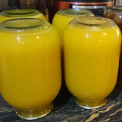 Тыквенный сок с апельсином
