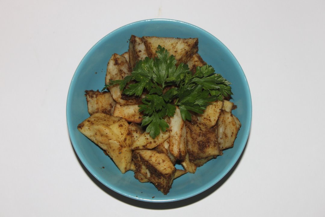 Острые картофельные дольки