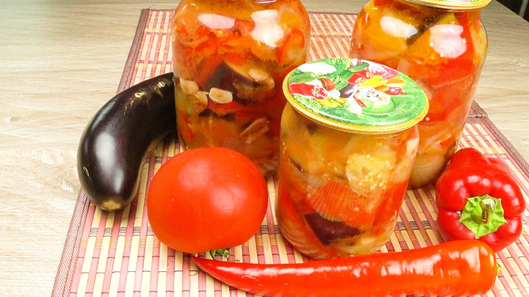 Баклажаны в медовом маринаде | Eggplants in honey marinade