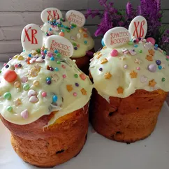 Творожный кулич