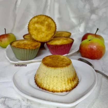 Яблочные ПП кексы-суфле без сахара и муки