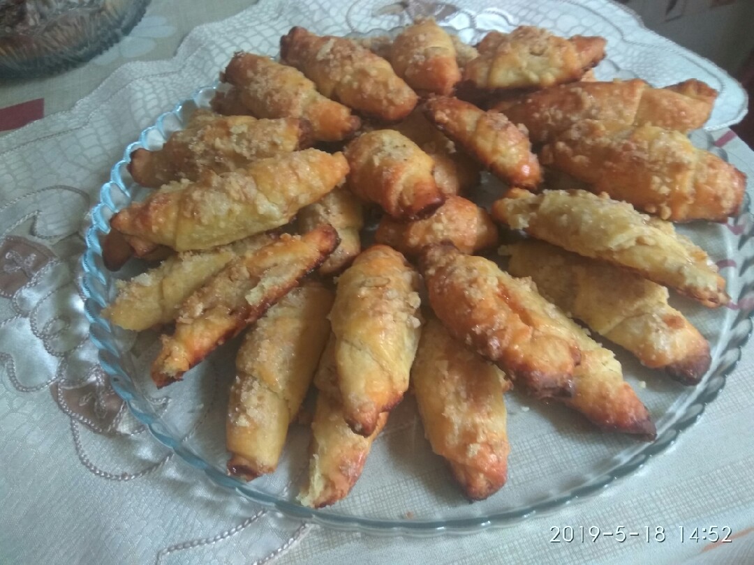 Рогалики с сыром