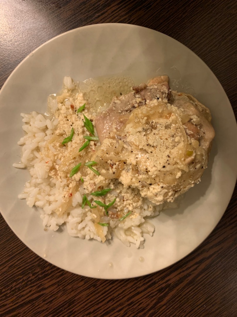 Курочка по грузински Чкмерули