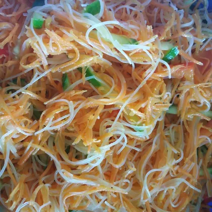 Морковный салат по дунгански