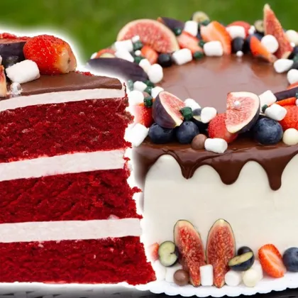 Как приготовить торт Красный бархат?