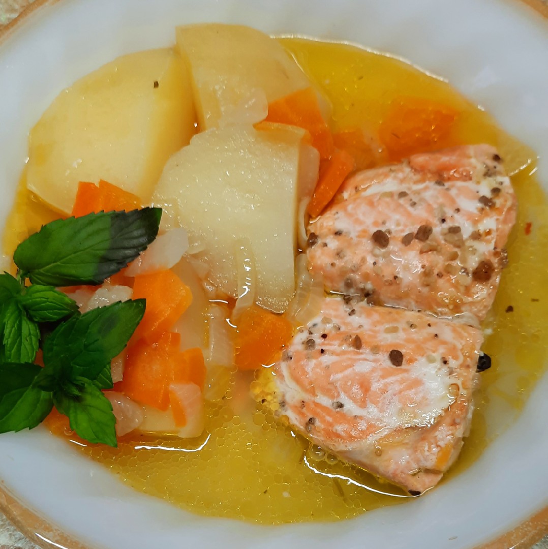 Овощное рагу с рыбой и маслинами – простой и вкусный рецепт с фото (пошагово)